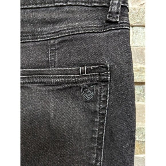 Kuhl Jeans Black Denim Outdoor Hiking Stretch Pants Women's 10 - Picture 6 of 6